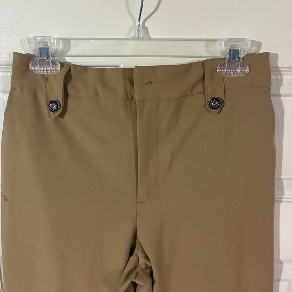 Women's Boot-Cut Pants in Tan